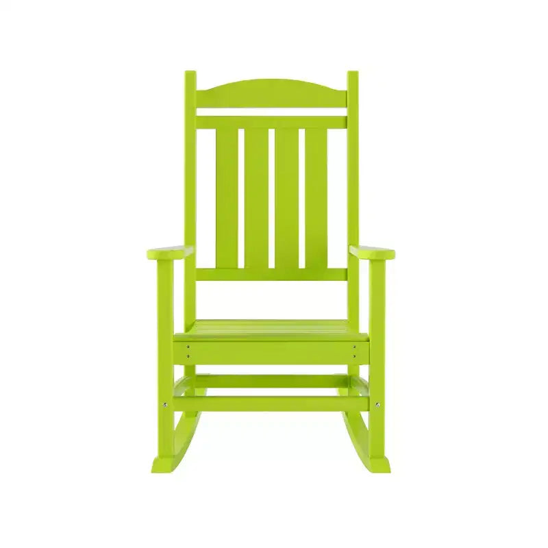 WestinTrends 2-Piece Classic Porch Rocking Chair With Side Table Set