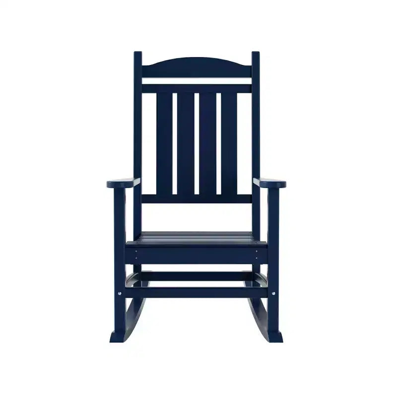 WestinTrends 2-Piece Classic Porch Rocking Chair With Side Table Set