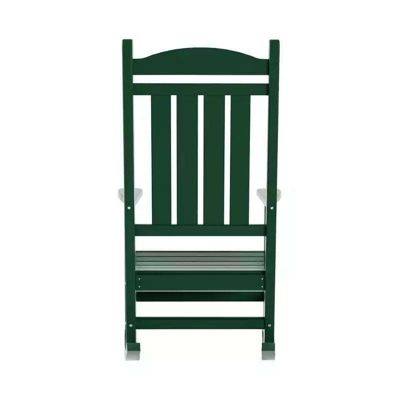 WestinTrends 3 Piece Outdoor Porch Rocking Chairs with Round Side Table Set