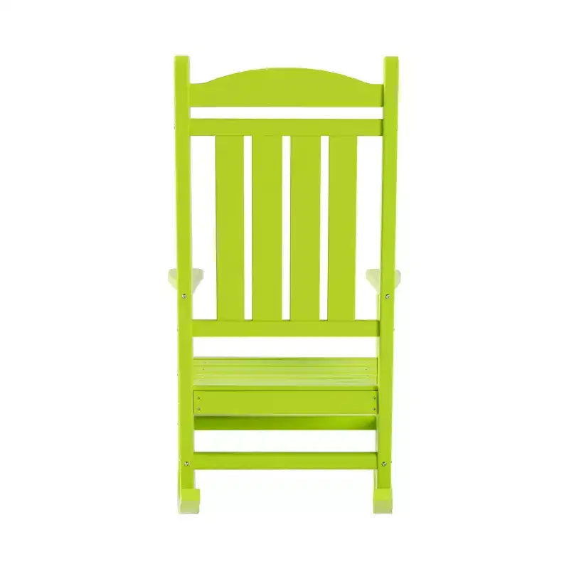 WestinTrends 3 Piece Outdoor Porch Rocking Chairs with Round Side Table Set