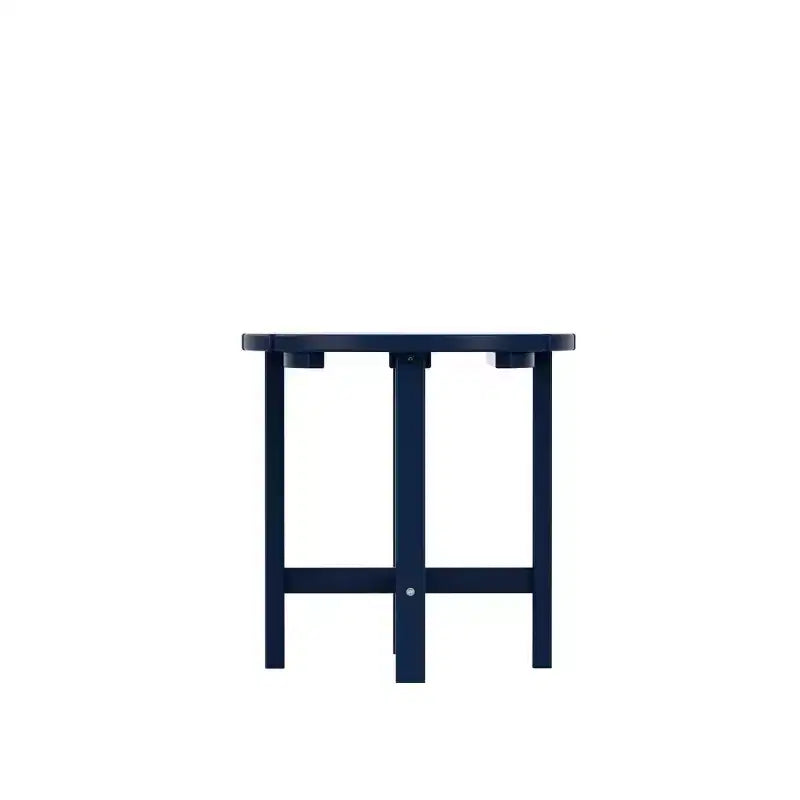 WestinTrends 3 Piece Outdoor Porch Rocking Chairs with Round Side Table Set