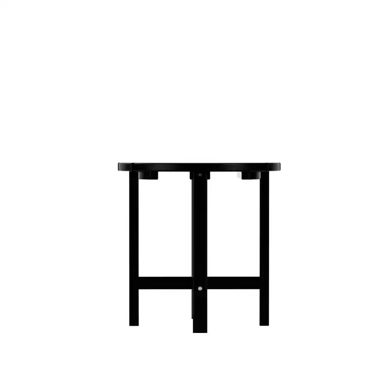 WestinTrends 3 Piece Outdoor Porch Rocking Chairs with Round Side Table Set