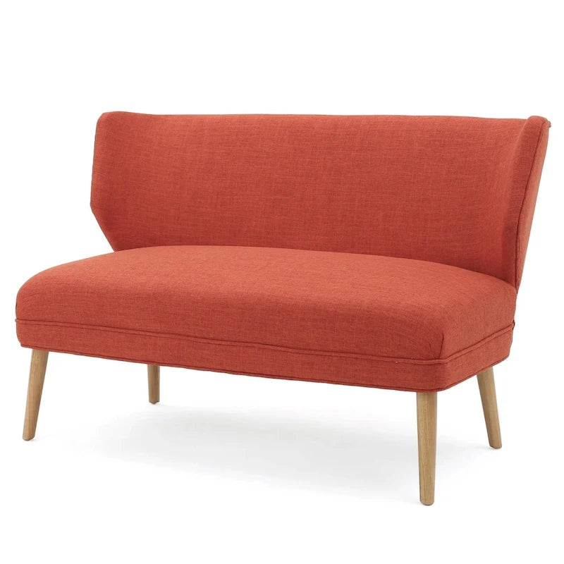 Mid-Century Stoff-Zweisitzer