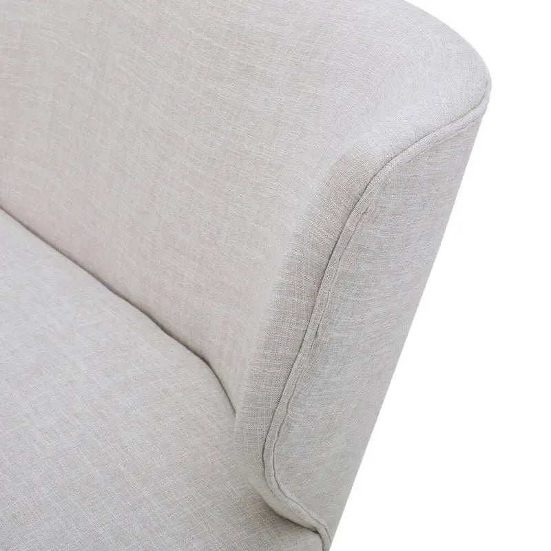 Mid-Century Stoff-Zweisitzer