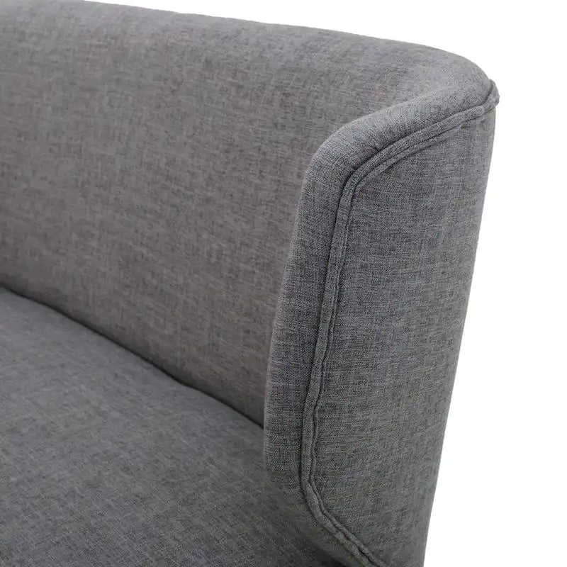 Mid-Century Stoff-Zweisitzer