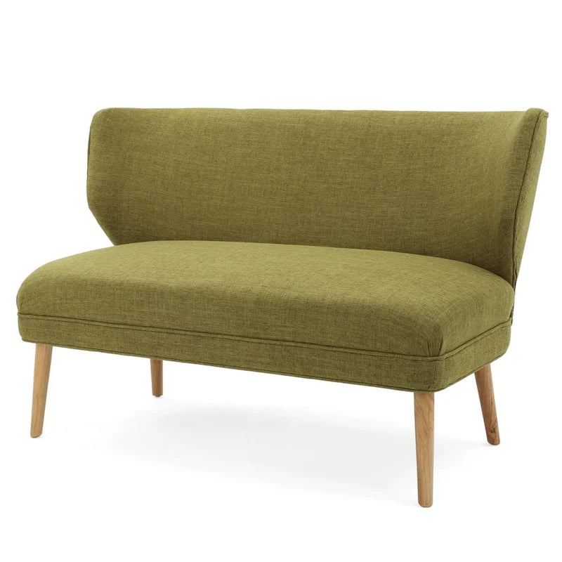 Mid-Century Stoff-Zweisitzer