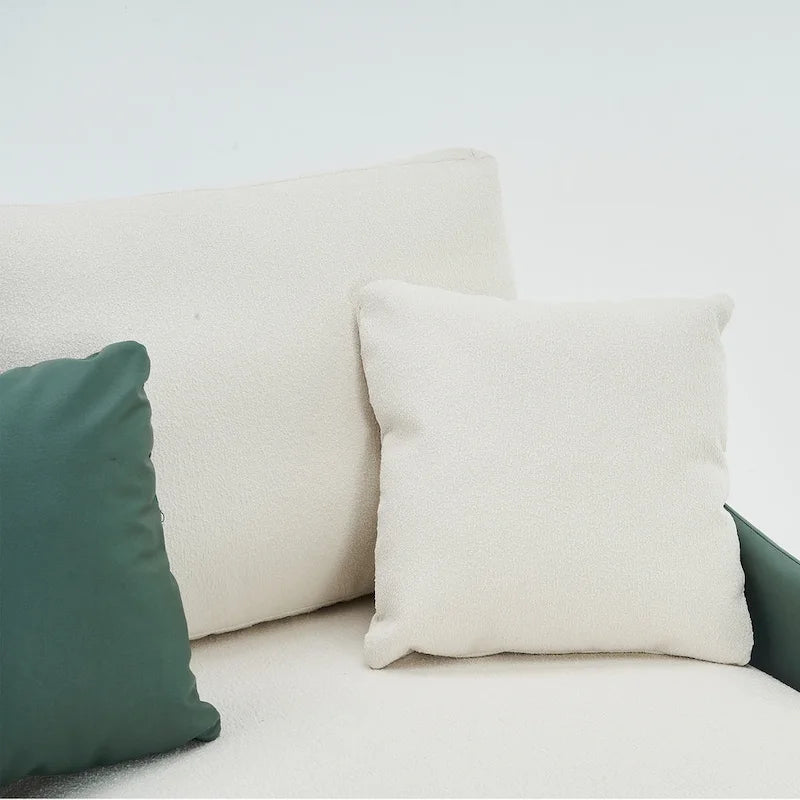U-förmiges 4-Sitzer Ecksofa mit doppelter Recamiere