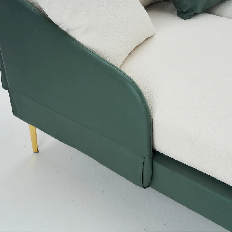 U-förmiges 4-Sitzer Ecksofa mit doppelter Recamiere