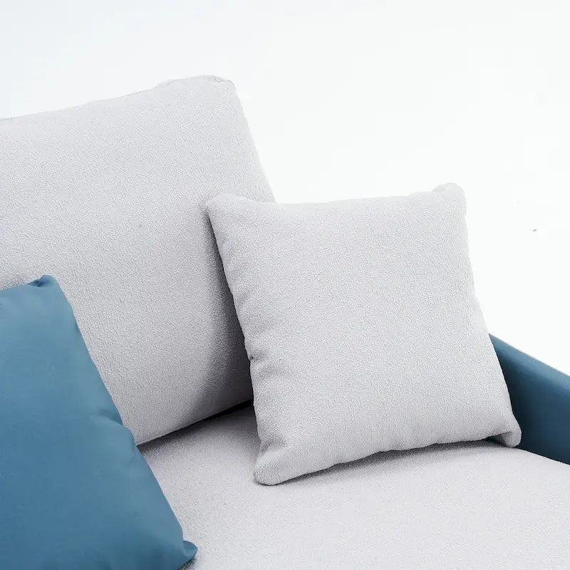 U-förmiges 4-Sitzer Ecksofa mit doppelter Recamiere