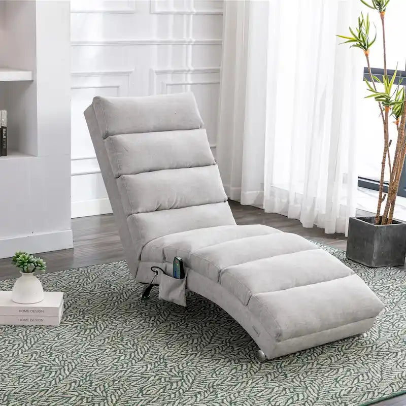 Moderner, getufteter, extra großer Massage-Sessel für Wohnzimmer, Schlafzimmer