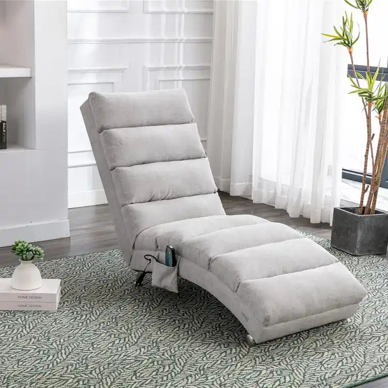 Moderner, getufteter, extra großer Massage-Sessel für Wohnzimmer, Schlafzimmer