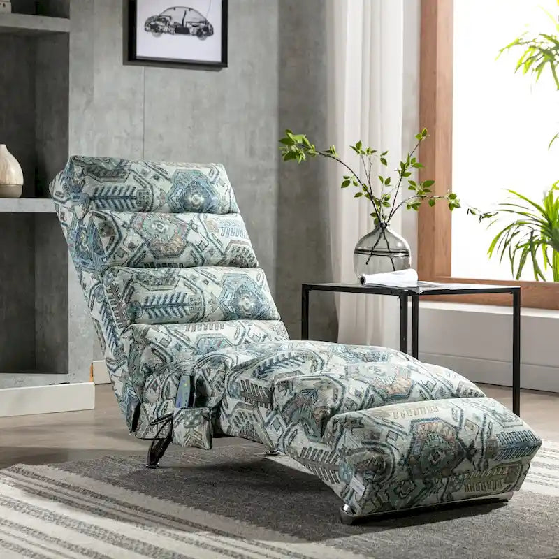 Moderner, getufteter, extra großer Massage-Sessel für Wohnzimmer, Schlafzimmer
