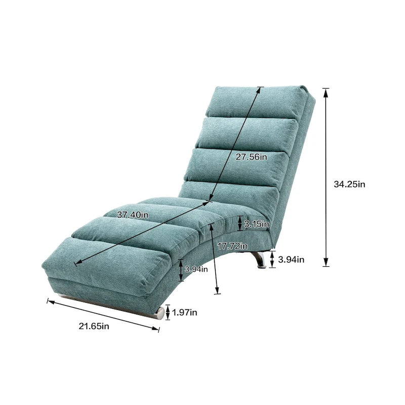 Moderner, getufteter, extra großer Massage-Sessel für Wohnzimmer, Schlafzimmer
