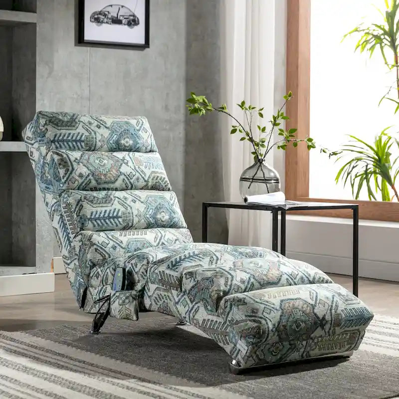 Moderner, getufteter, extra großer Massage-Sessel für Wohnzimmer, Schlafzimmer
