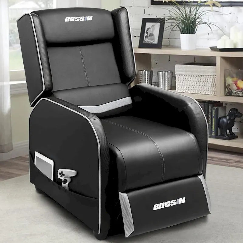Ergonomisches Gaming-Einzelsofa aus PU-Leder für das Wohnzimmer