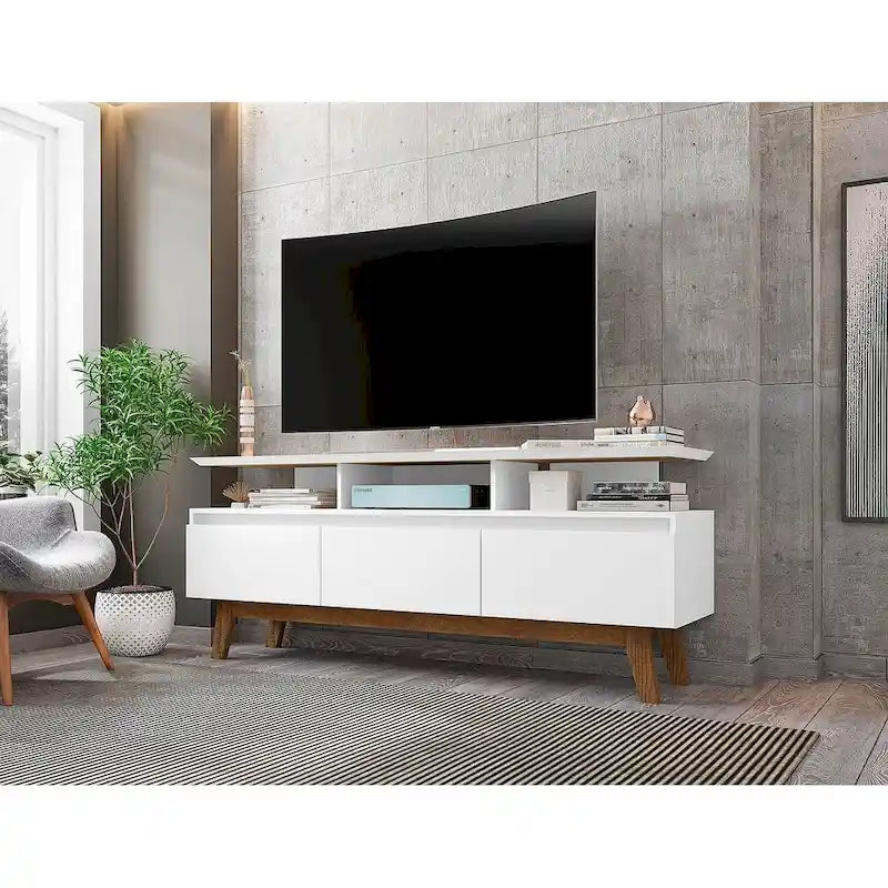 Mid Century Modern Holz-Medienkonsole