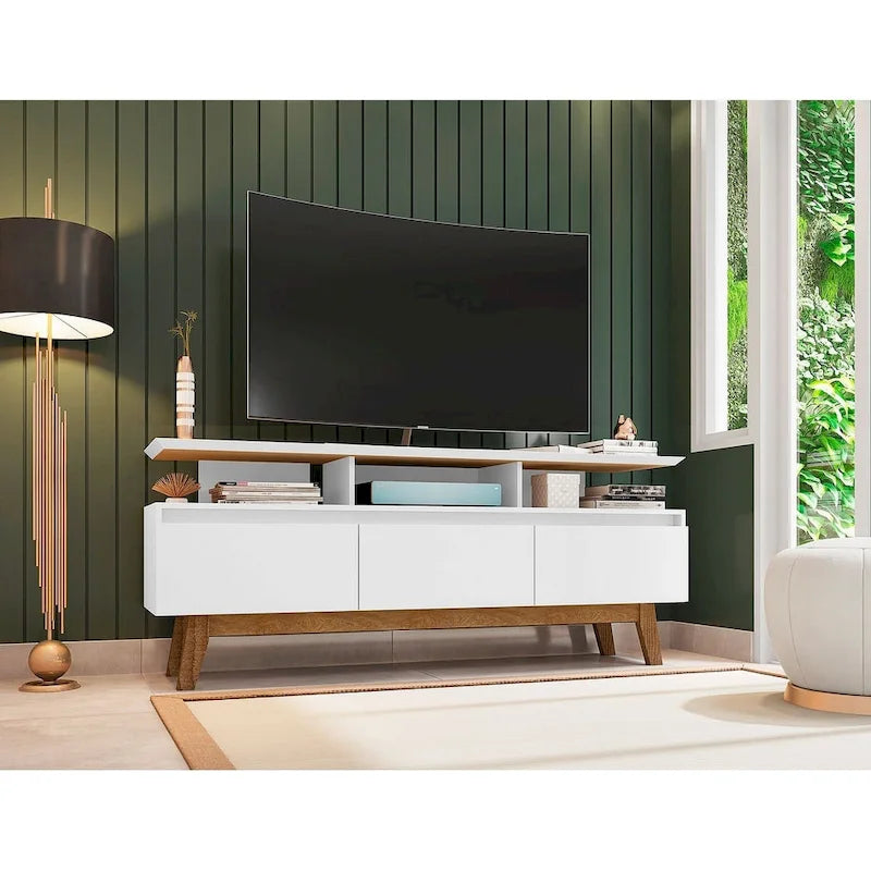Mid Century Modern Holz-Medienkonsole