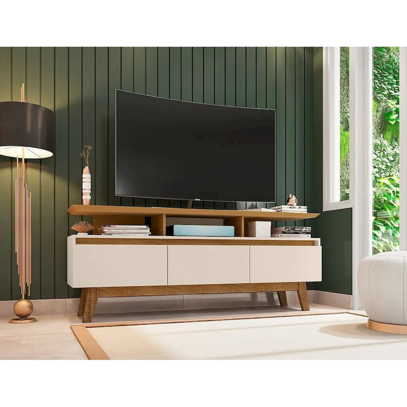Mid Century Modern Holz-Medienkonsole