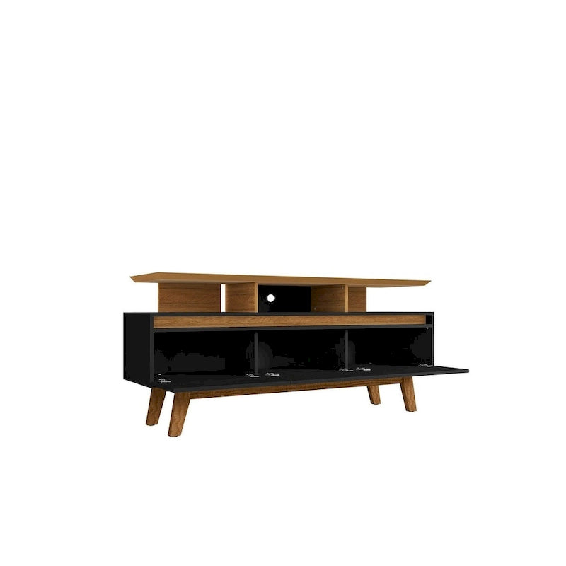 Mid Century Modern Holz-Medienkonsole