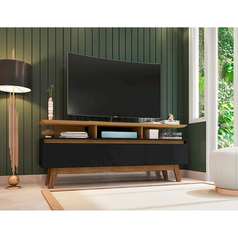 Mid Century Modern Holz-Medienkonsole