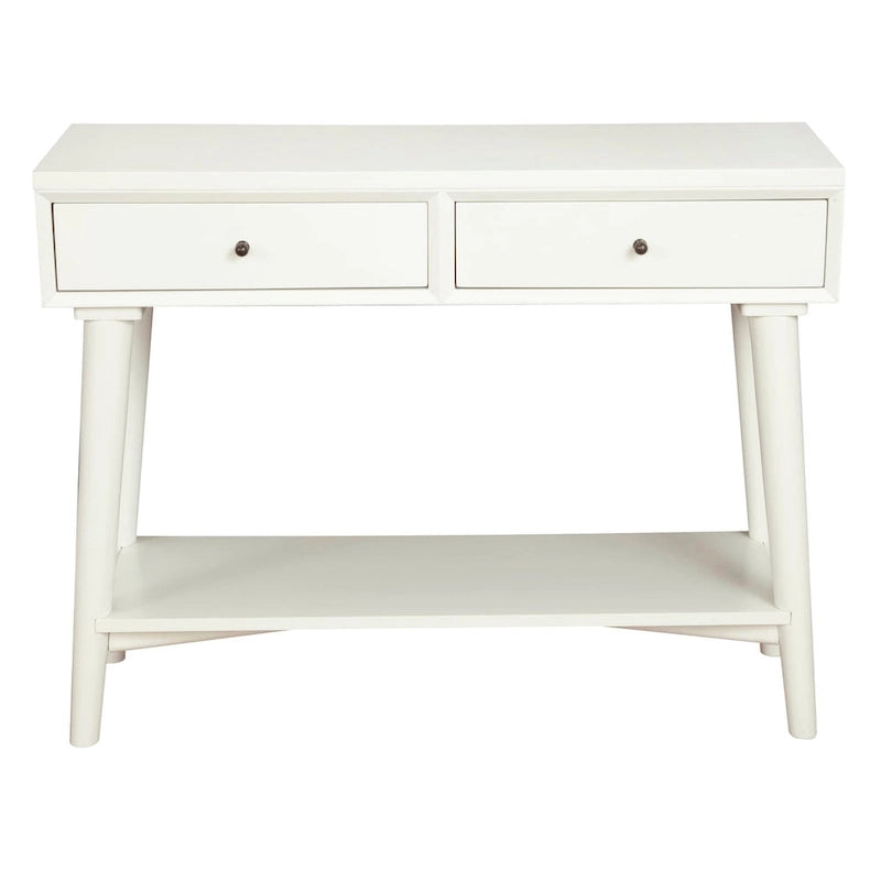 Mid Century Modern Konsolentisch mit 2 Schubladen