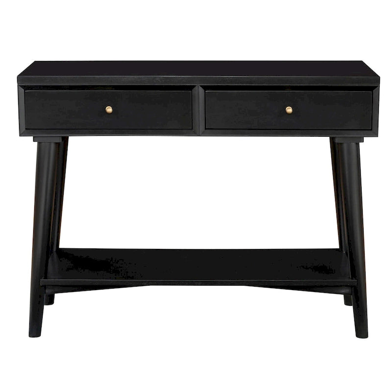 Mid Century Modern Konsolentisch mit 2 Schubladen