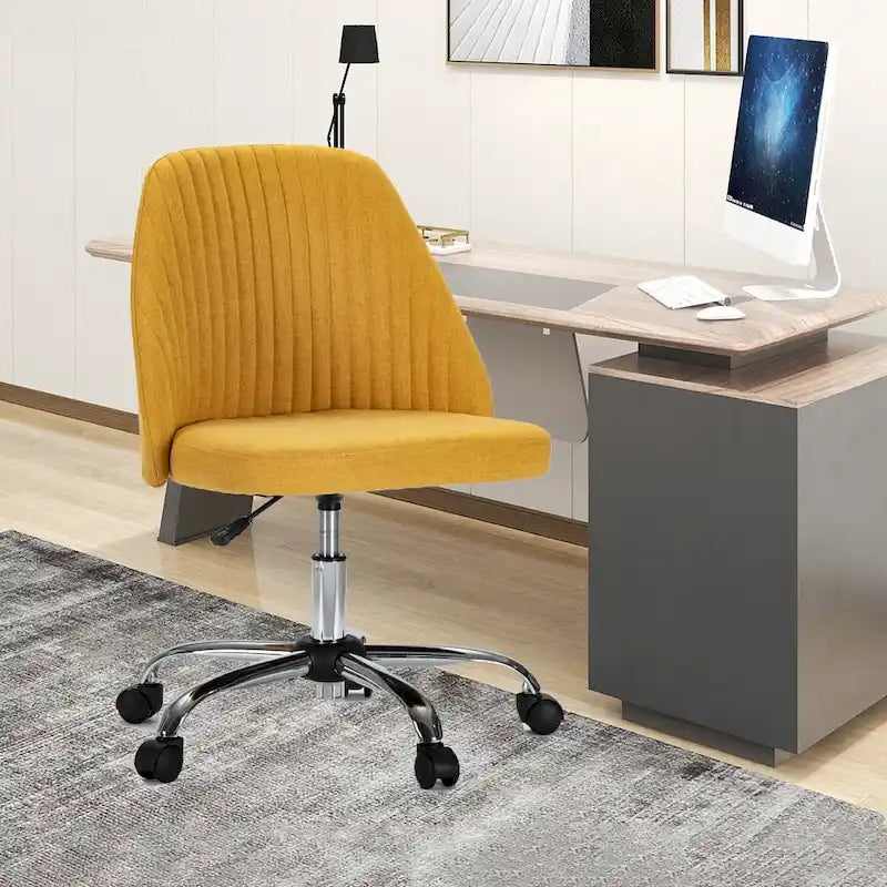 Moderner gepolsterter Home Office Drehstuhl