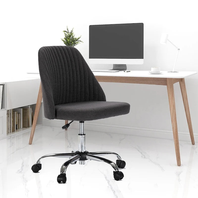 Moderner gepolsterter Home Office Drehstuhl