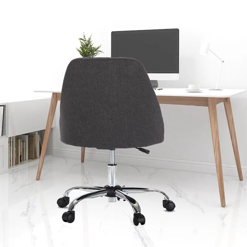 Moderner gepolsterter Home Office Drehstuhl