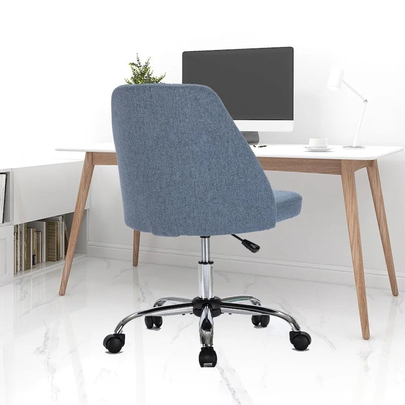 Moderner gepolsterter Home Office Drehstuhl