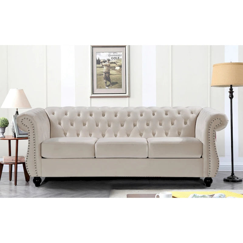 Chesterfield 2-teiliges Sofa- und Loveseat-Set