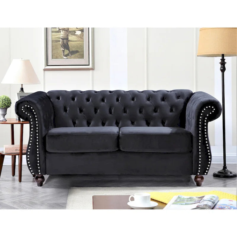 Chesterfield 2-teiliges Sofa- und Loveseat-Set
