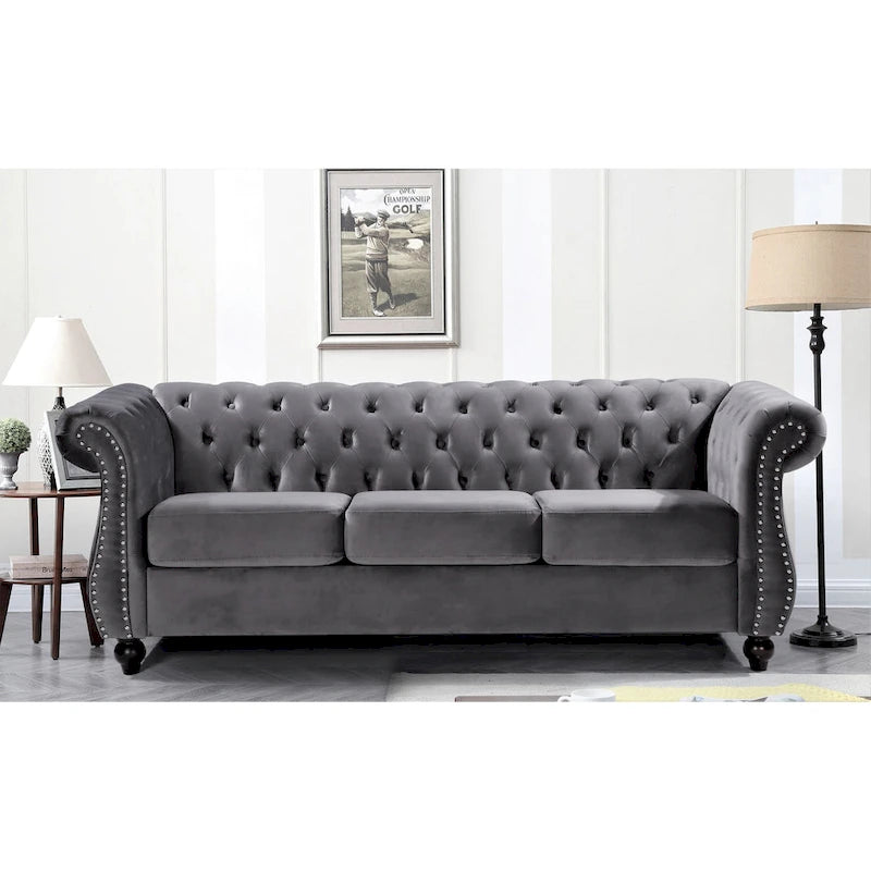 Chesterfield 2-teiliges Sofa- und Loveseat-Set