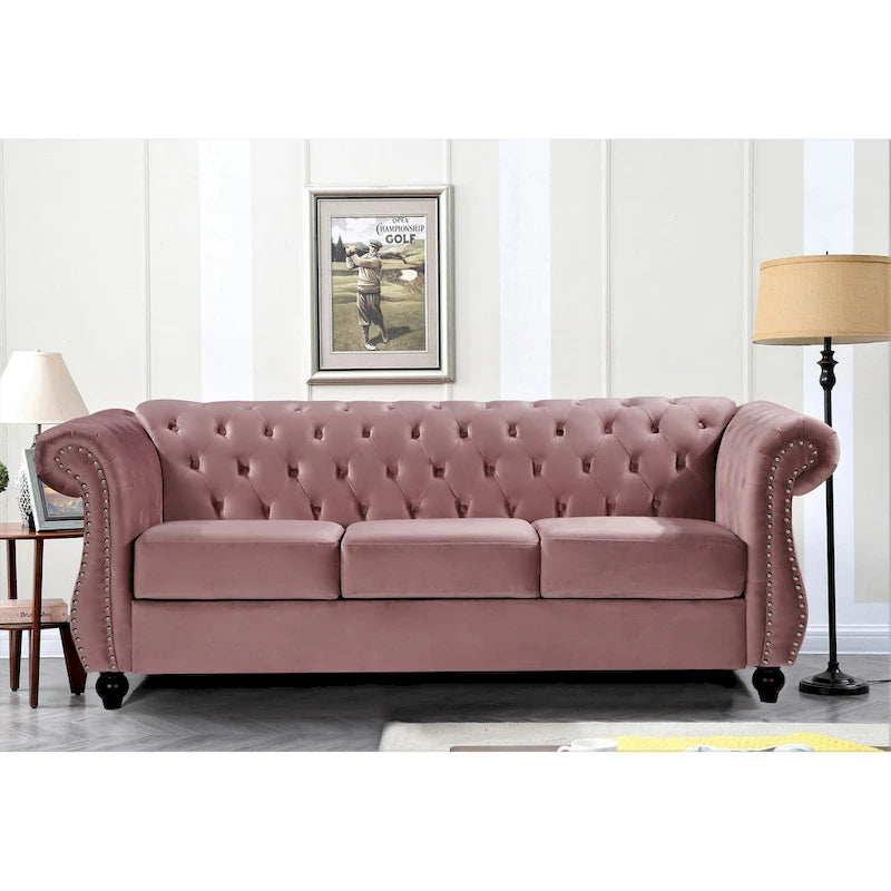 Chesterfield 2-teiliges Sofa- und Loveseat-Set
