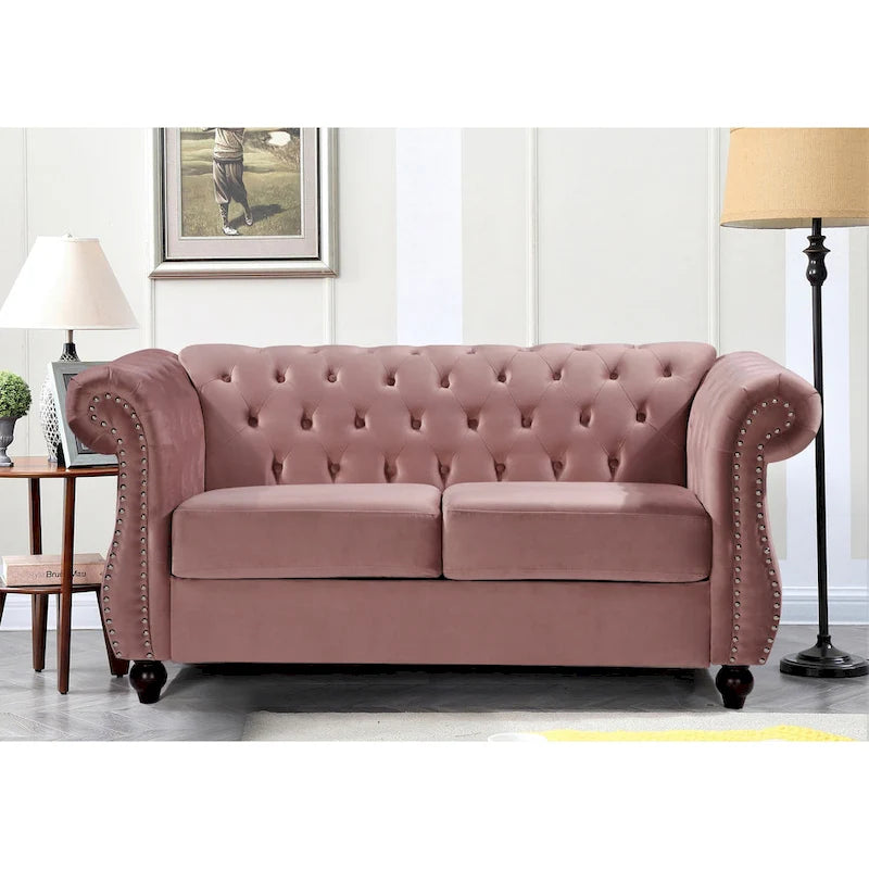Chesterfield 2-teiliges Sofa- und Loveseat-Set