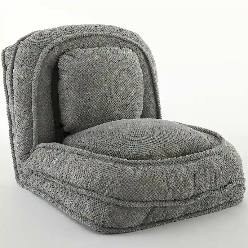 Wandelbarer Flip-Sessel, Bodensessel, Klappsofa mit 5-fach verstellbarer Rückenlehne