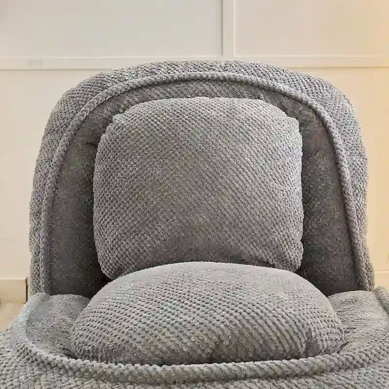 Wandelbarer Flip-Sessel, Bodensessel, Klappsofa mit 5-fach verstellbarer Rückenlehne