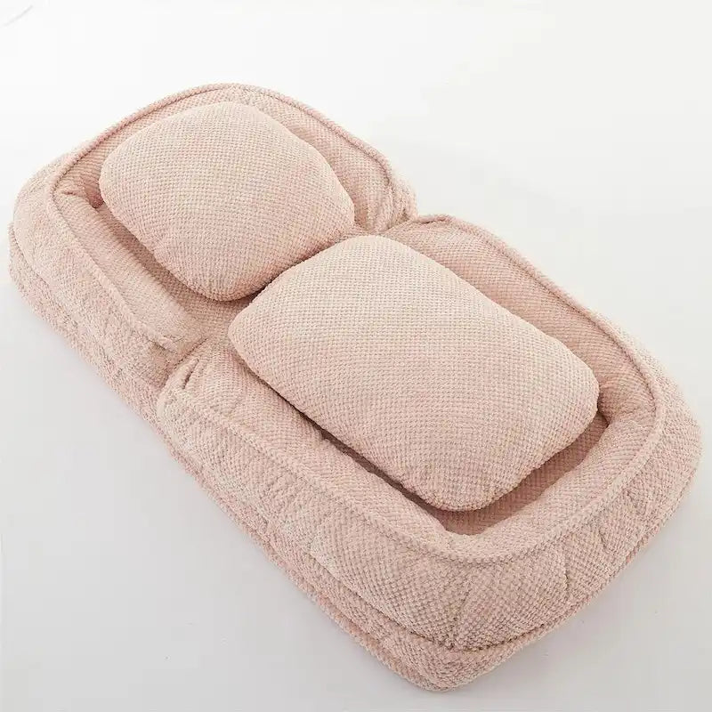 Wandelbarer Flip-Sessel, Bodensessel, Klappsofa mit 5-fach verstellbarer Rückenlehne