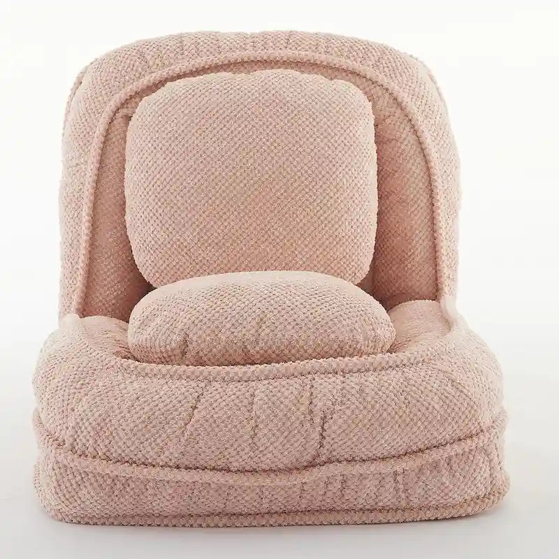 Wandelbarer Flip-Sessel, Bodensessel, Klappsofa mit 5-fach verstellbarer Rückenlehne