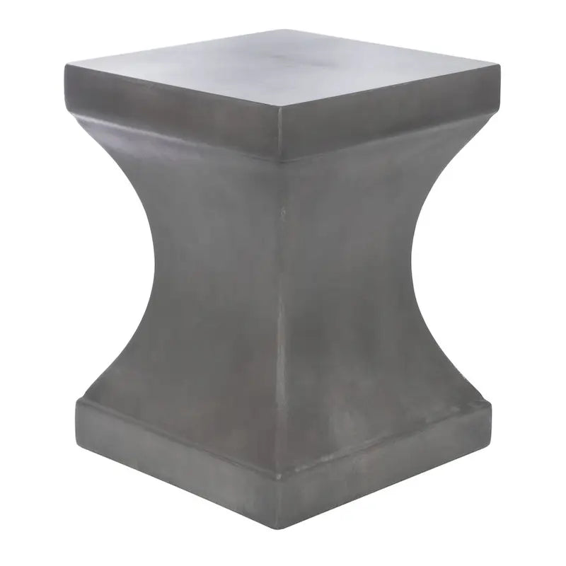 Beton-Akzenttisch für drinnen/draußen – 34,8 x 34,8 x 45 cm