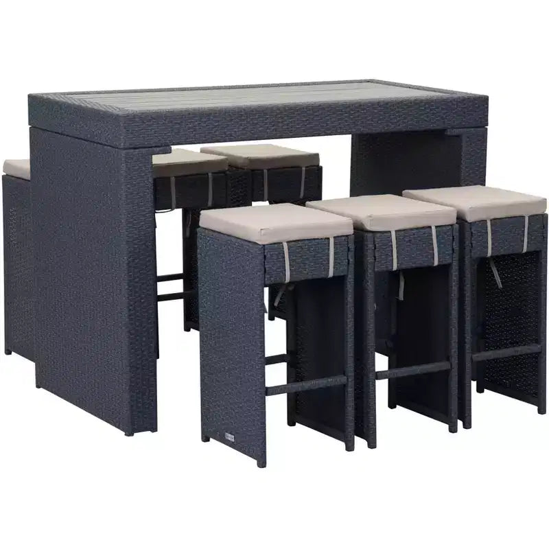 Sanders Bar Set - Indoor/Outdoor - PAT2502 - Safavieh