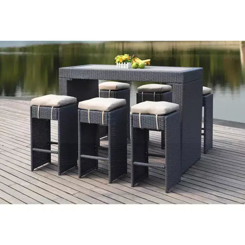 Sanders Bar Set - Indoor/Outdoor - PAT2502 - Safavieh