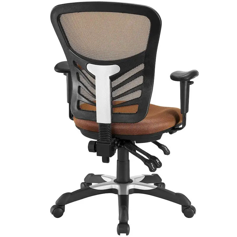 Ergonomischer Bürostuhl mit Netzrückenlehne und verstellbaren Armlehnen
