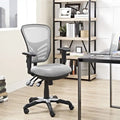 Ergonomischer Bürostuhl mit Netzrückenlehne und verstellbaren Armlehnen