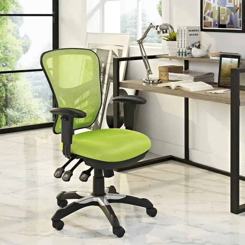 Ergonomischer Bürostuhl mit Netzrückenlehne und verstellbaren Armlehnen