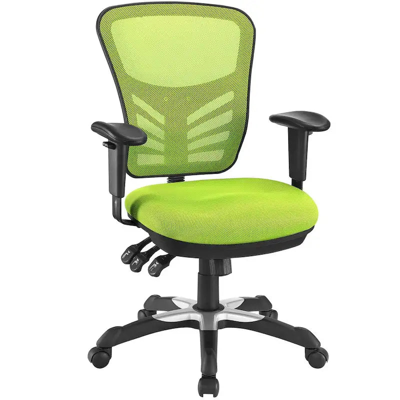 Ergonomischer Bürostuhl mit Netzrückenlehne und verstellbaren Armlehnen
