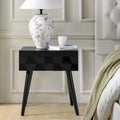 Mid-Century Modern Beistelltisch mit Ladestation