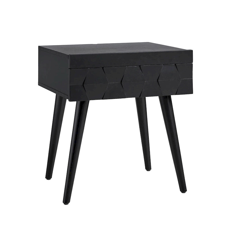 Mid-Century Modern Beistelltisch mit Ladestation